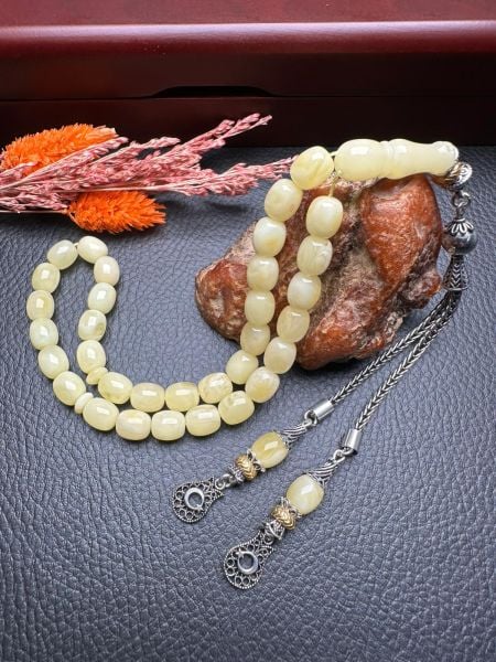 Rus Kaya Damla Kehribar Tesbih