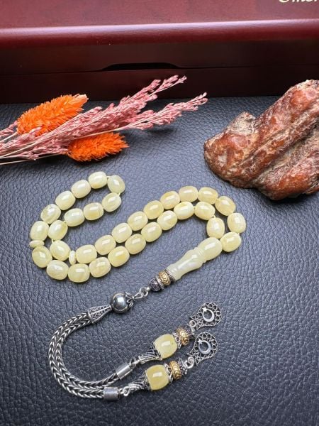 Rus Kaya Damla Kehribar Tesbih