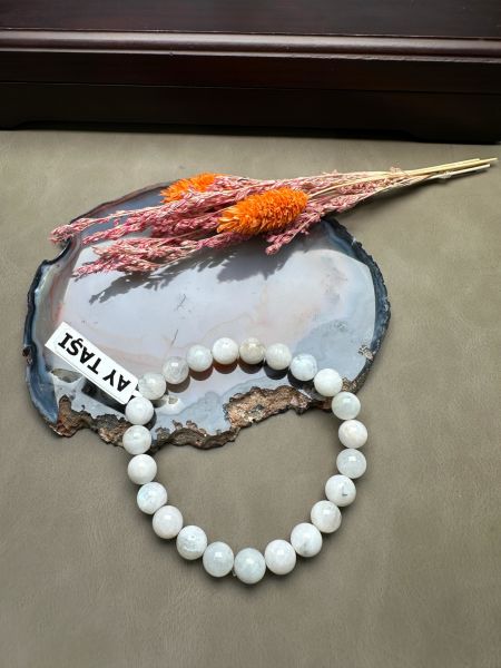 Ay Taşı Doğal Taş Bileklik