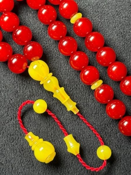 Osman Kiraz Usta Dizayn Osmanlı Sıkma Kehribar Tesbih