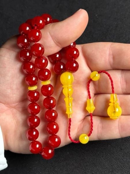 Osman Kiraz Usta Dizayn Osmanlı Sıkma Kehribar Tesbih