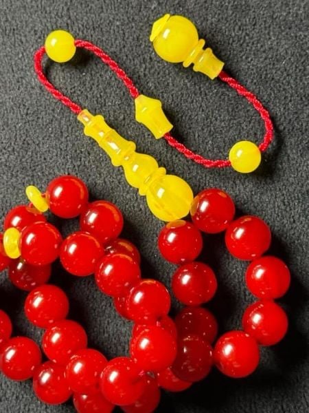 Osman Kiraz Usta Dizayn Osmanlı Sıkma Kehribar Tesbih