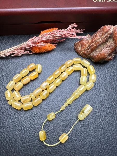 Rus Kaya Damla Kehribar Tesbih