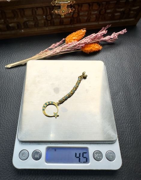 Özel Tasarım Diamond Model Gümüş Püskül