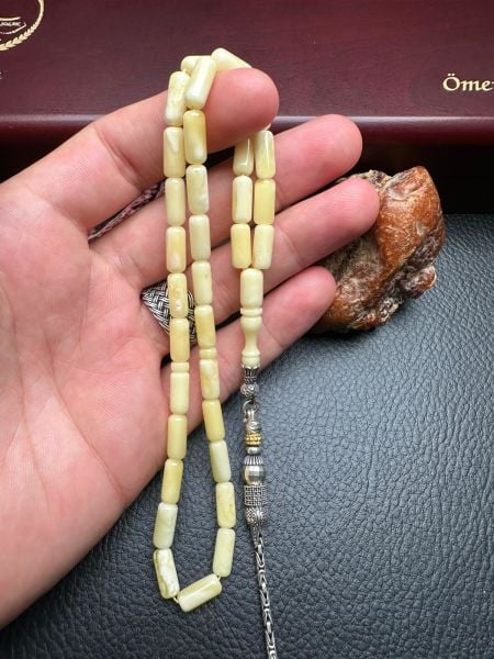 Rus Kaya Damla Kehribar Tesbih