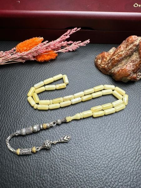 Rus Kaya Damla Kehribar Tesbih