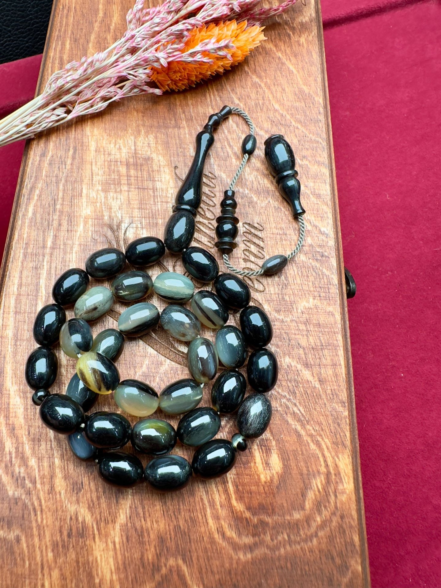 Badem Model Koç Boynuzu Tesbih