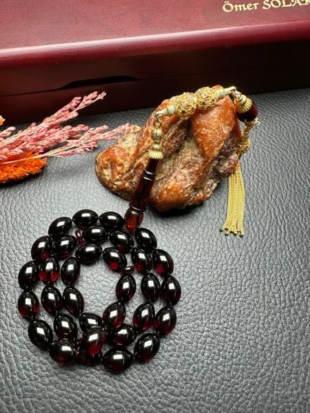 Rus Kaya Damla Kehribar Tesbih