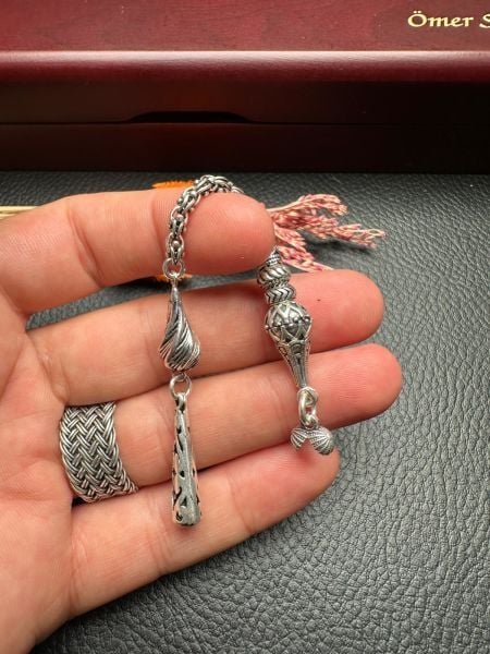 Özel Tasarım Gümüş Püskül