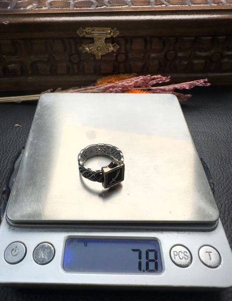 Özel Zülfikar Tasarım Gümüş Yüzük