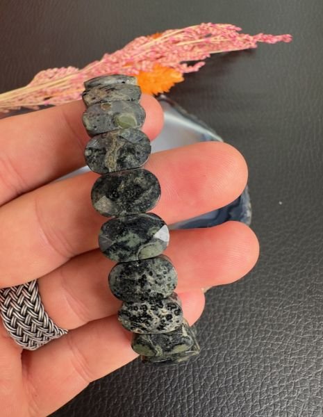 Jasper Taşı Doğal Taş Bileklik