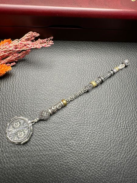 Özel Kapaklı Tasarım Gümüş Püskül