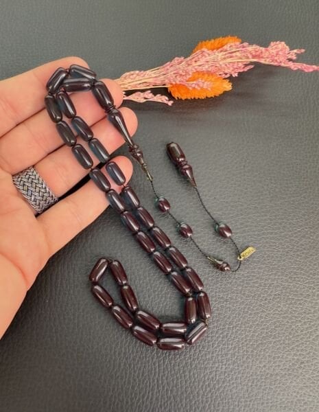 Kapsül Model Parlament Mavi Yeni Zar Kehribar Tesbih