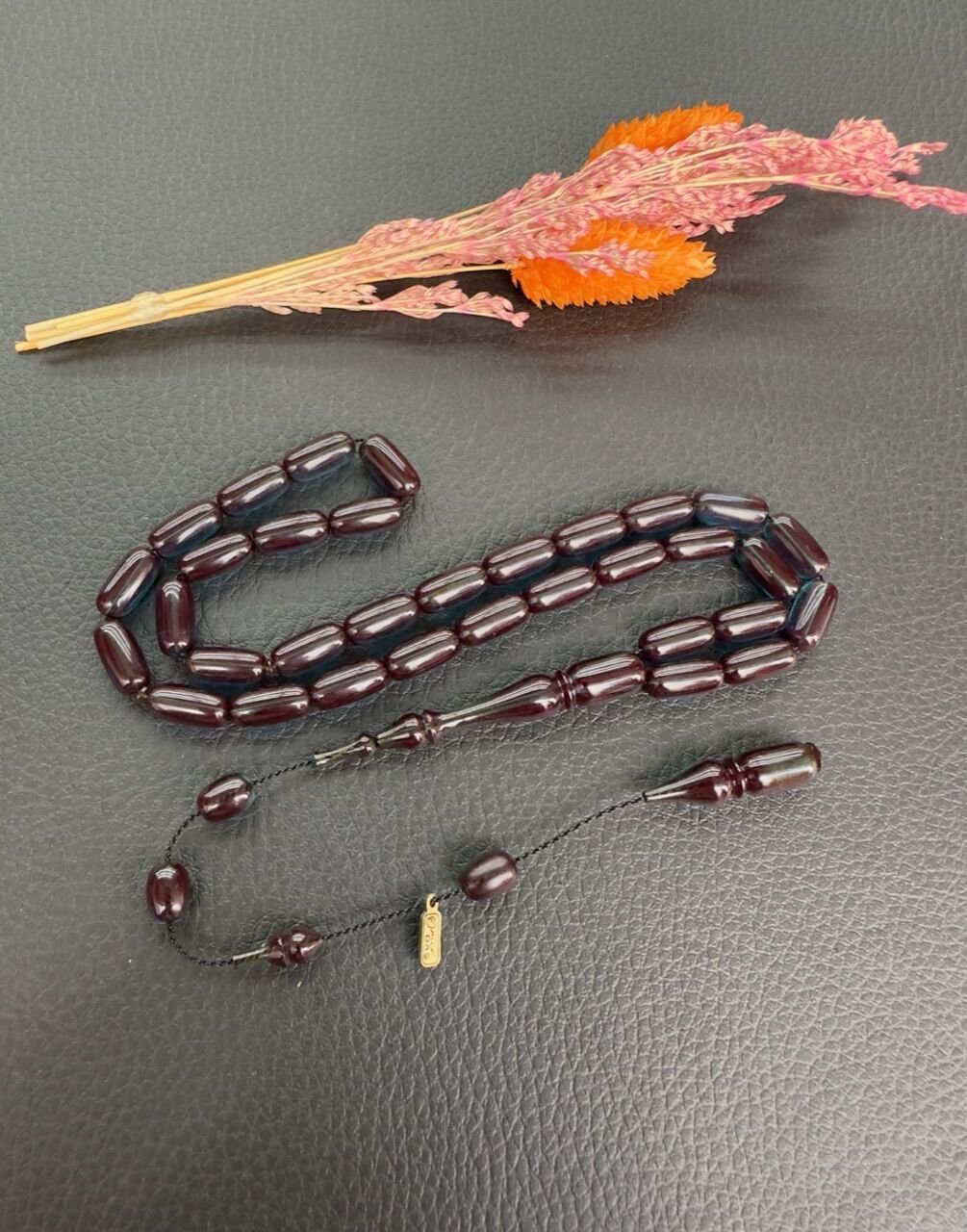 Kapsül Model Parlament Mavi Yeni Zar Kehribar Tesbih