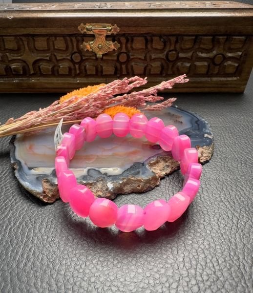 Akik Doğal Taş Bileklik