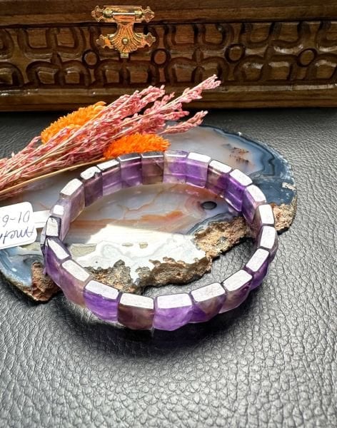 Ametist Doğal Taş Bileklik