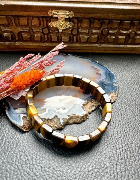 Kaplan Gözü Doğal Taş Bileklik