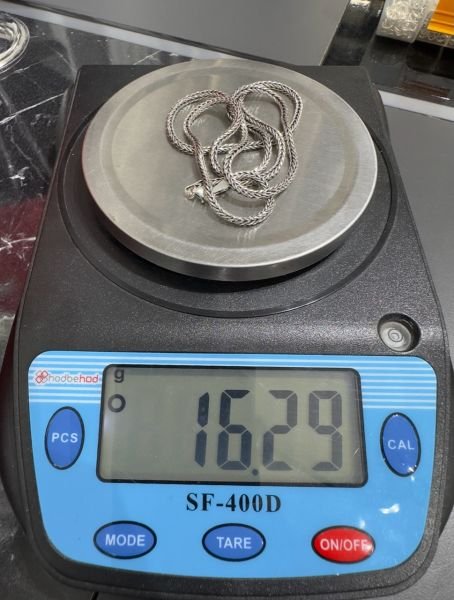 925 Ayar Tilki Kuyruğu Gümüş Kolye