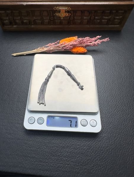 Özel Tasarım Gümüş Püskül