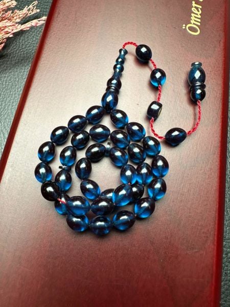 Küçük Boy Ateş Kehribar Tesbih