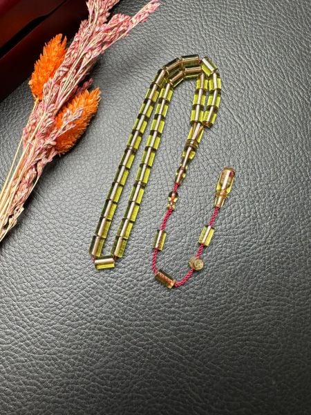 Küçük Boy Ateş Kehribar Tesbih