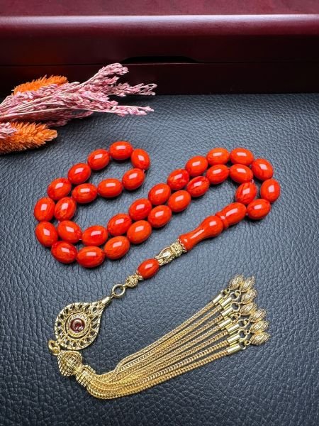 Yakup Kara Badem Model Turuncu Yeni Katalin Tesbih