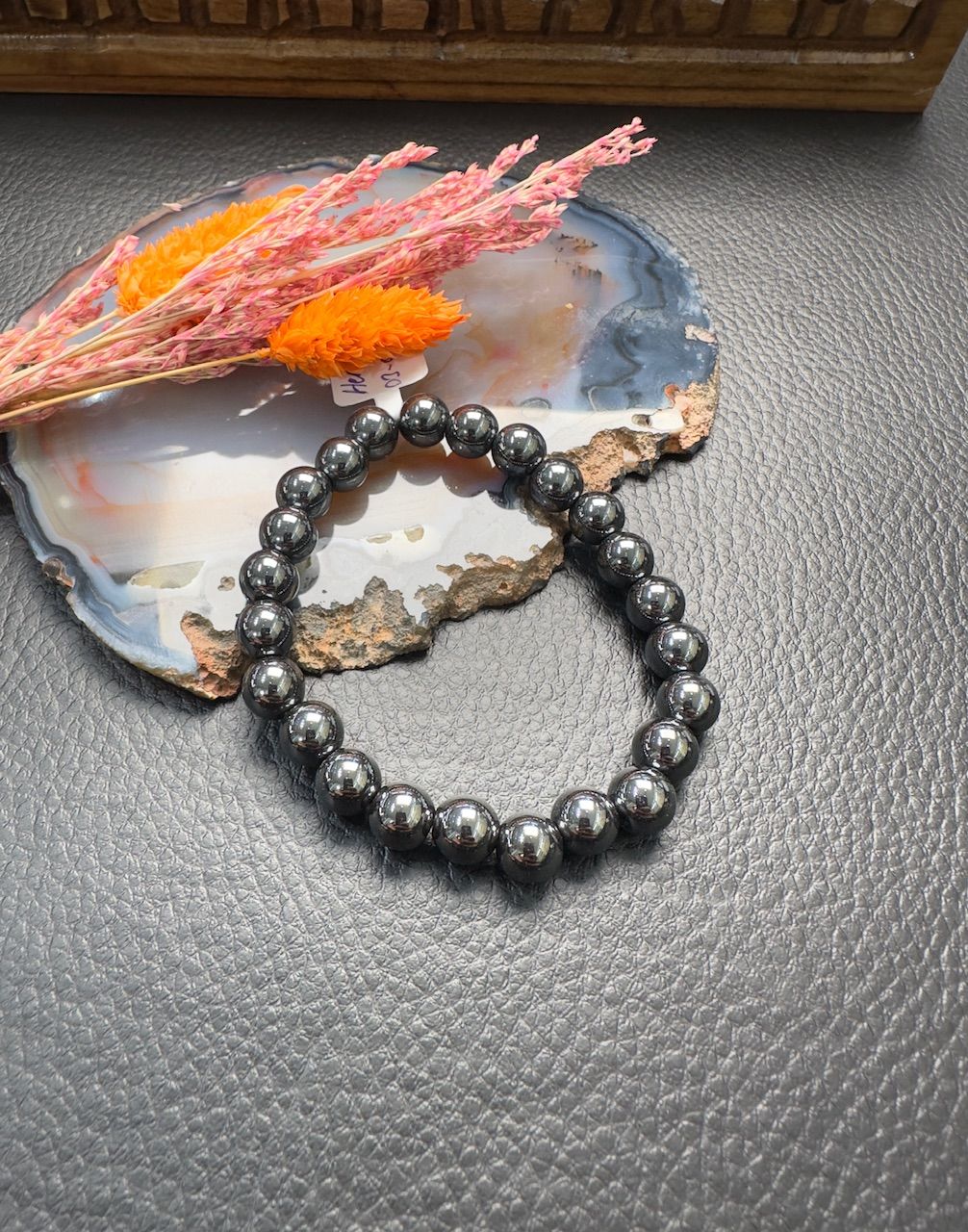 Hematit Doğal Taş Bileklik