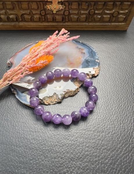 Ametist Doğal Taş Bileklik