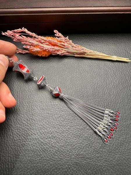 Özel Tasarım Gümüş Püskül