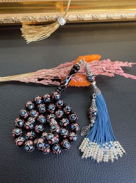 Küre Model Mercan Firuze İşleme Erzurum Oltu Tesbih