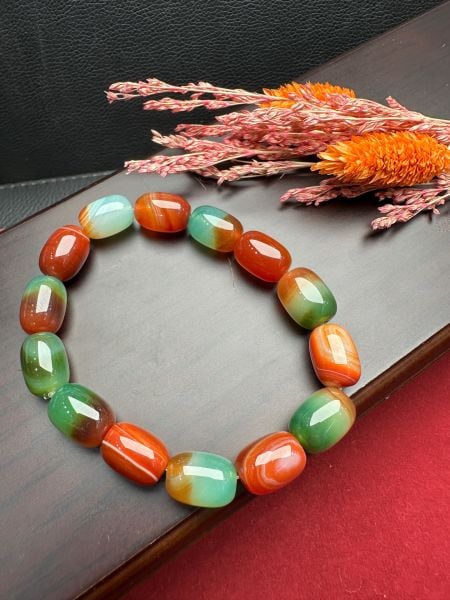 Akik Doğal Taş Bileklik