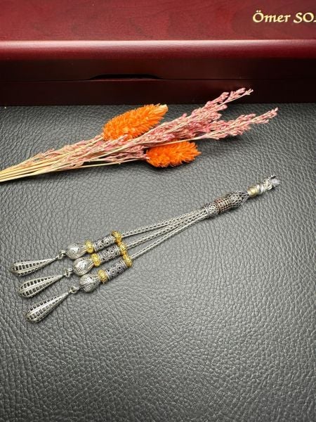 Özel Tasarım Gümüş Püskül