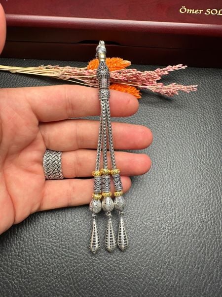 Özel Tasarım Gümüş Püskül