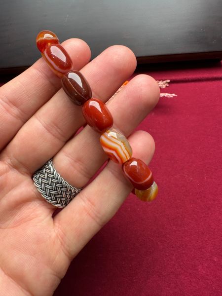 Akik Doğal Taş Bileklik