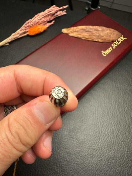 Beyzi Model Gümüş Yarma İşlemeli Kuka Tesbih