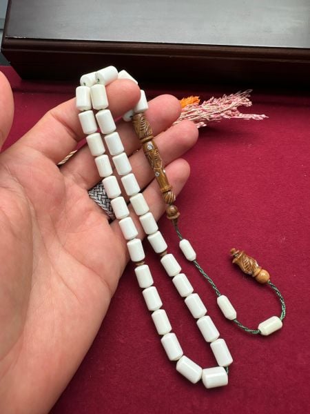 Kapsül Model  Deve Kemiği Tesbih