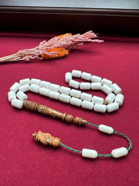 Kapsül Model  Deve Kemiği Tesbih