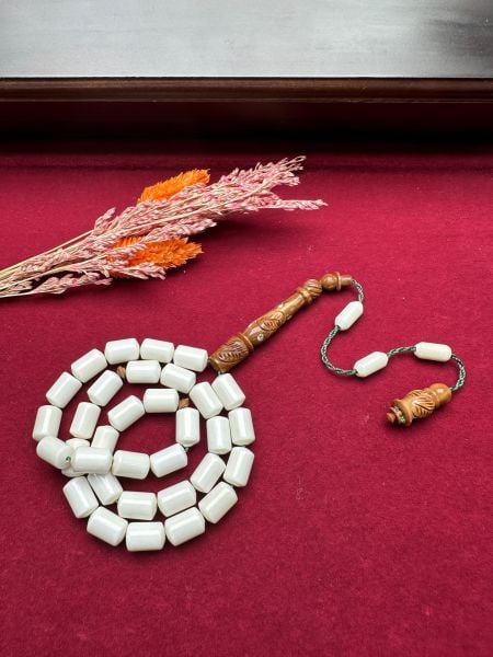 Kapsül Model  Deve Kemiği Tesbih