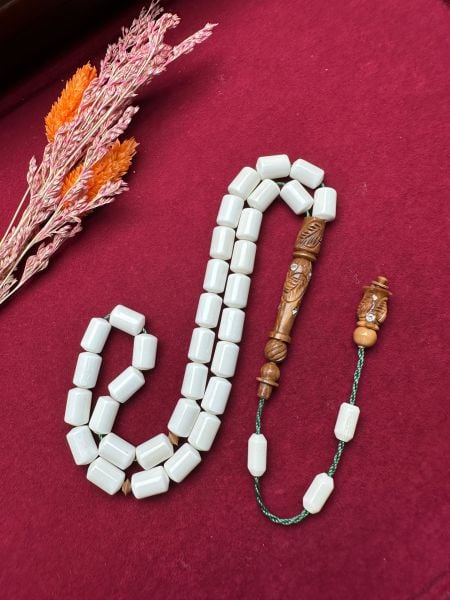 Kapsül Model  Deve Kemiği Tesbih