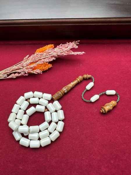 Kapsül Model  Deve Kemiği Tesbih