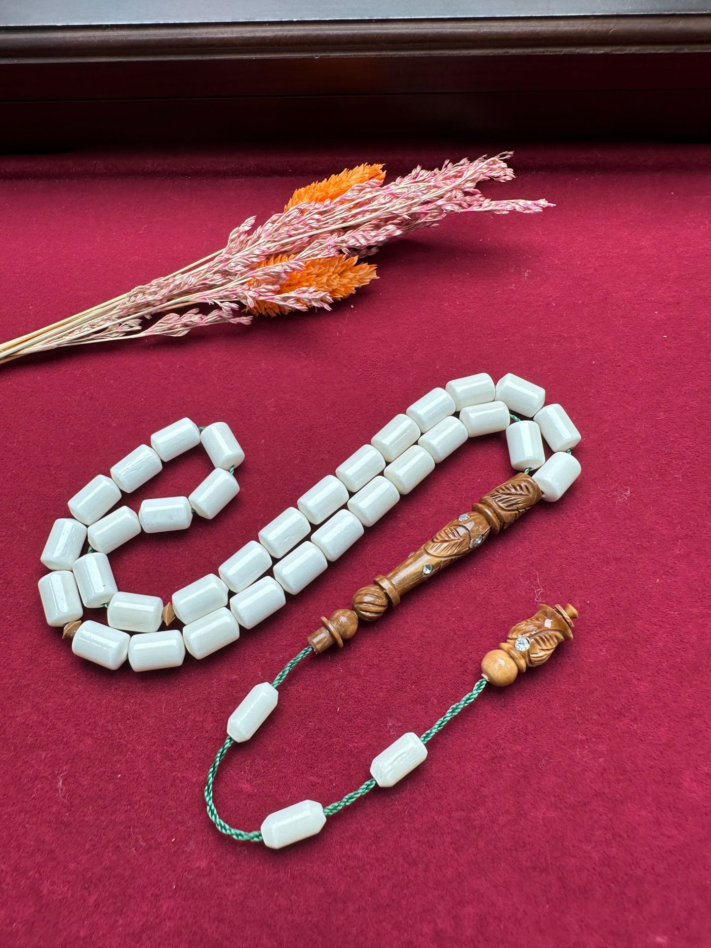 Kapsül Model  Deve Kemiği Tesbih