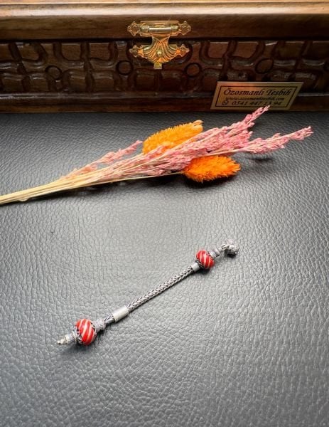 Özel Tasarım Mineli Gümüş Püskül