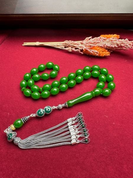 Beyzi Model Sıkma Kehribar Tesbih