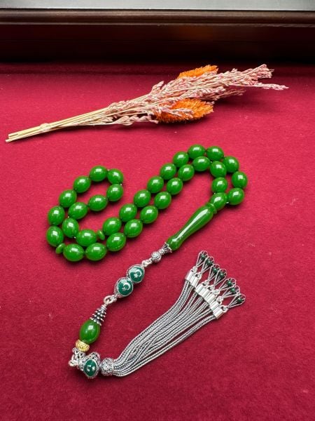 Beyzi Model Sıkma Kehribar Tesbih