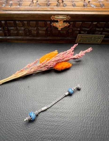 Özel Tasarım Mineli Gümüş Püskül