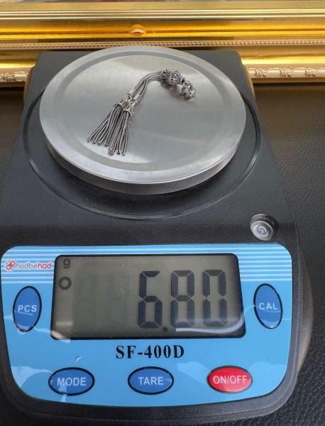 Özel Tasarım İkili Gümüş Püskül