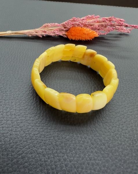 Rolex Model Yetişkin Damla Kehribar Bileklik