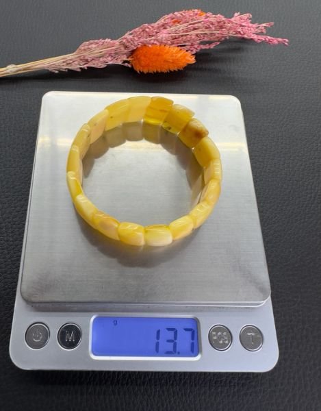 Rolex Model Yetişkin Damla Kehribar Bileklik