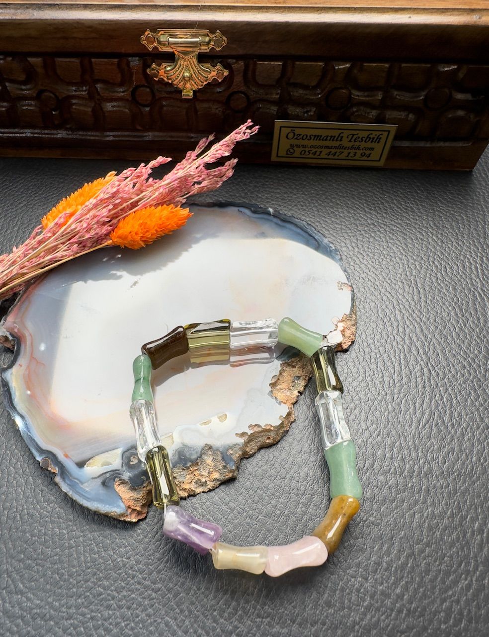 Çakra Doğal Taş Bileklik