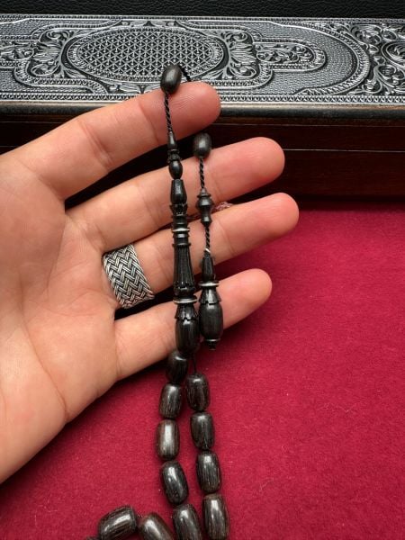 Kapsül Model Abanoz Tesbih